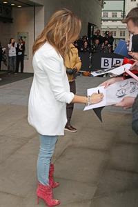 Jennifer Lopez - Pictured at Radio 1 in London on May 30, 2013