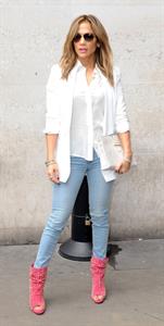 Jennifer Lopez - Pictured at Radio 1 in London on May 30, 2013