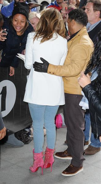 Jennifer Lopez - Pictured at Radio 1 in London on May 30, 2013