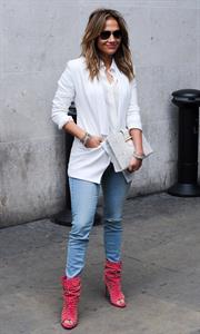 Jennifer Lopez - Pictured at Radio 1 in London on May 30, 2013