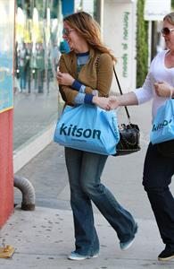 Jennifer Love Hewitt Shopping at Kitson in Beverly Hills April 6, 2013 