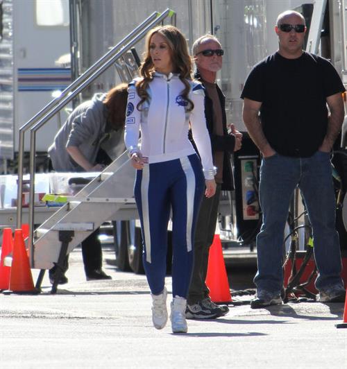 Jennifer Love Hewitt Pictures Jennifer Love Hewitt On the set of The Client List in Los Angeles January 4, 2013