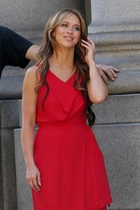 Jennifer Love Hewitt Set of ''The Client List'' in Downtown LA October 26, 2012