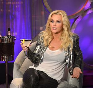 Jenny McCarthy taping the 1st episode of The Jenny McCarthy Show in NYC 2/7/13 