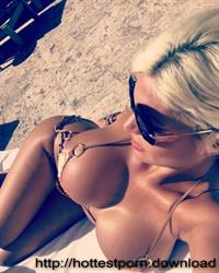 Anonymous in a bikini