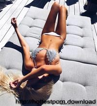 Anonymous in a bikini