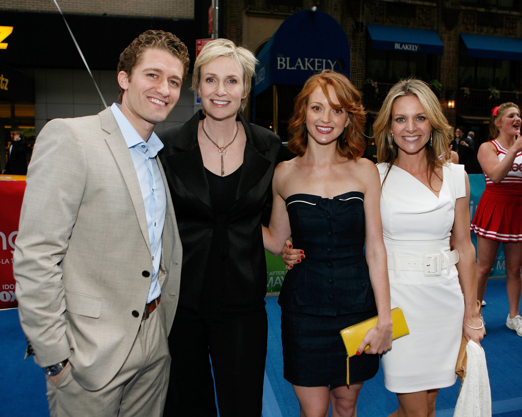Jessalyn Gilsig Glee Cheerleaders Eclusive Performance at Fox's Upfront Presentation May 18th 2009  