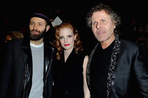 Jessica Chastain attends the Paris Fashion Week in Paris (02.03.2013) 