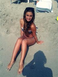 Anonymous in a bikini