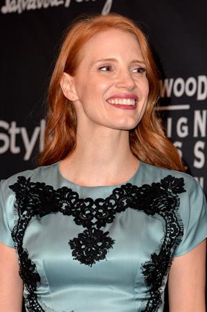 Jessica Chastain at 2013 InStyle and HFPA's Toronto International Film Festival Party - September 9, 2013 