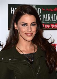 Jessica Lowndes 2012 Hollywood Christmas Parade Benefiting Marine Toys For Tots on November 25, 2012 
