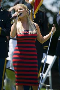 Jessica Simpson during a live taping of The View at Caesars Palace in Las Vegas 
