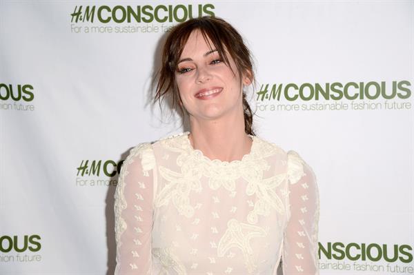 Jessica Stroup H&M's Exclusive Conscious Collection Launch Party in San Francisco, April 3, 2013 