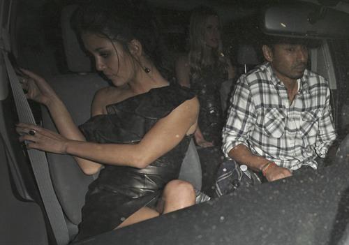 Jessica Szohr Pictures Jessica Szohr and Nicky Hilton outside Sur Lounge in West Hollywood on March 27, 2012