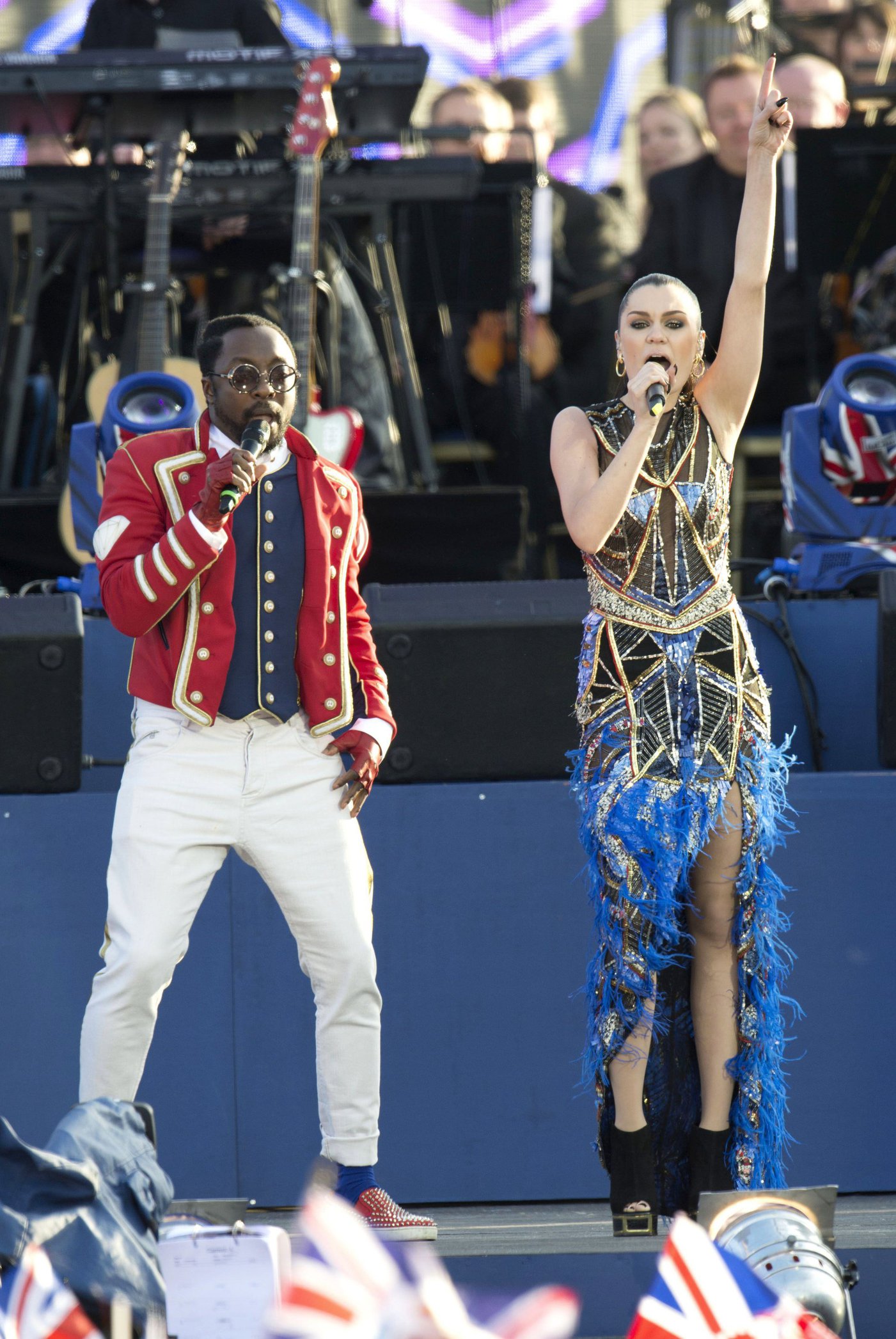 Jessie J - Performing at Queen Diamond Jubilee Concert in London, June 4, 2012