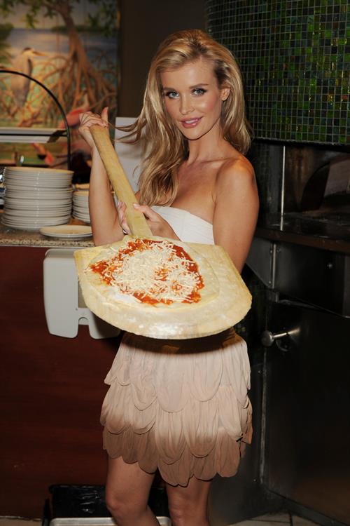 Joanna Krupa PETA Be an Angel for Animals Pro Adoption ad unveiling in Florida on April 15, 2012