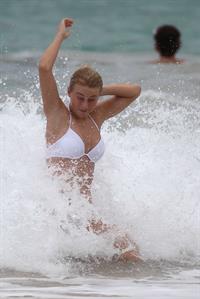 Julianne Hough bikini candids in St Barts 1/4/13  