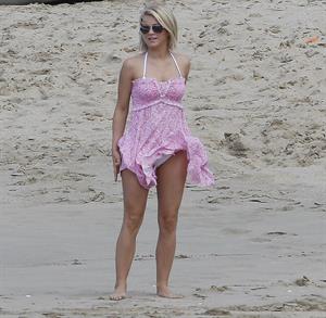 Julianne Hough bikini candids in St Barts 1/4/13  