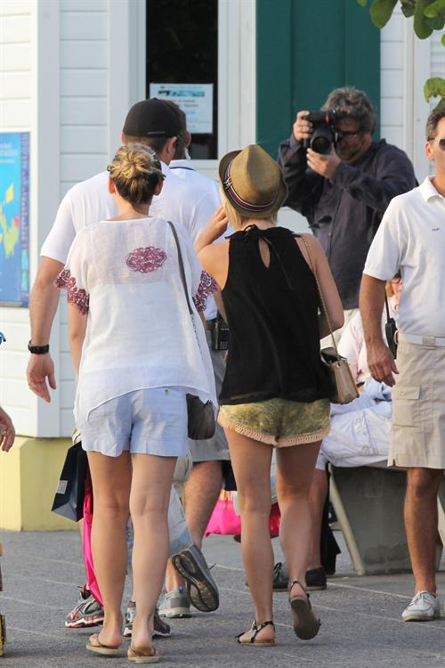 Julianne Hough shopping in St Barts 1/3/13  