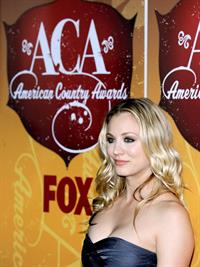 Kaley Cuoco attending the American Country Awards 2010 on December 6, 2010