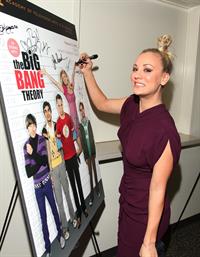 Kaley Cuoco attending the Academy of Television Arts Sciences at Leonard H Goldenson Theatre on February 18, 2010 