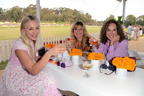 Kaley Cuoco 3rd Annual Veuve Clicquot Polo Classic in LA October 6, 2012 