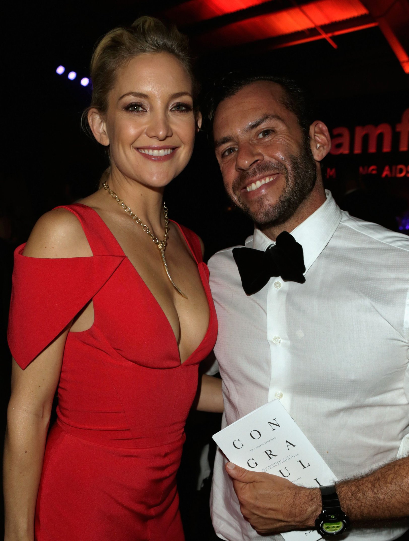 Kate Hudson amfAR's Inspiration Gala in Hollywood 10/11/12 