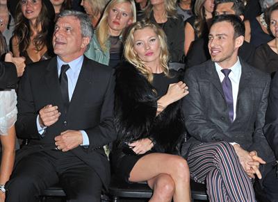 Kate Moss Christian Dior Fashion Show during Paris Fashion Week October 1, 2010 