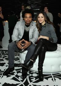 Katharine McPhee Beck's Sapphire Pops Up To Celebrate Super Bowl in NY 1/29/13 