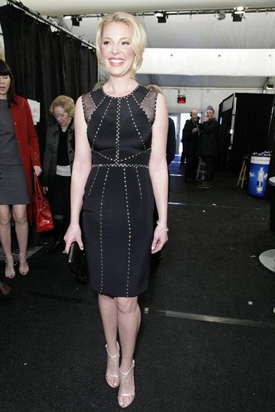 Katherine Heigl Jenny Packham During Fall 2013 Mercedes-Benz Fashion Week February 12, 2013
