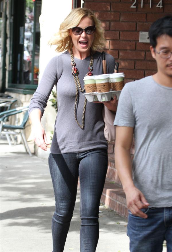 Katherine Heigl leaving Little Dom's restaurant Los Feliz October 6, 2012 