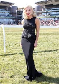 Katherine Jenkins Sings National Anthem during Grand National Day at Aintree Racecourse - Liverpool, Apr. 6, 2013 