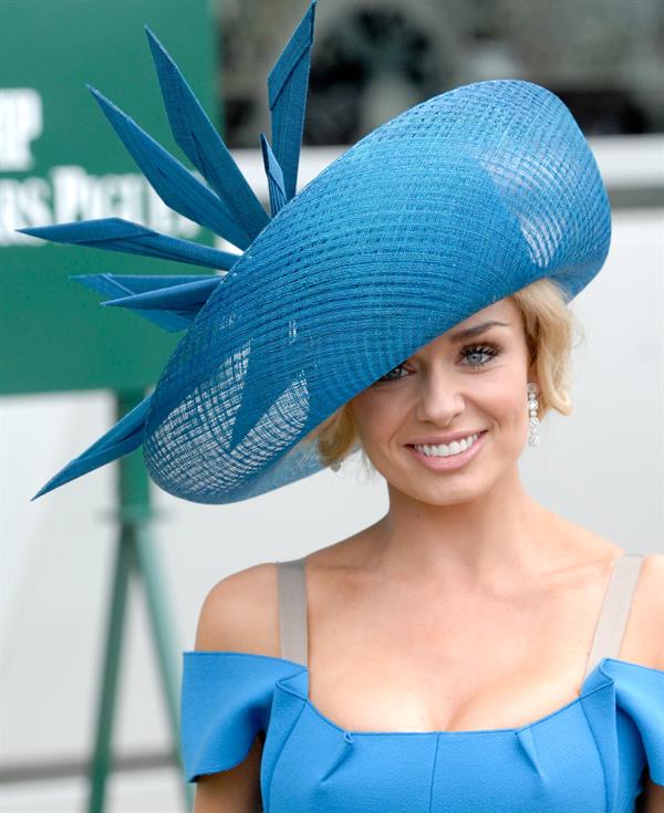 Katherine Jenkins - Investec Derby Festival in Epsom England (June 2, 2012)