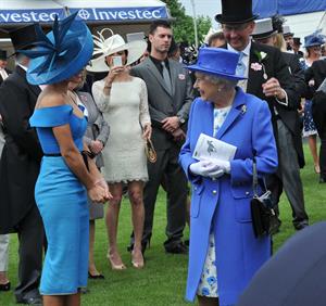 Katherine Jenkins - Investec Derby Festival in Epsom England (June 2, 2012)