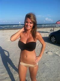 Jessica Quinones in a bikini