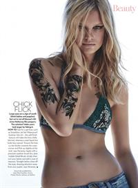 Nadine Leopold in a bikini