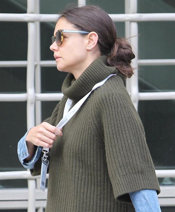 Katie Holmes in New York 10/11/13  