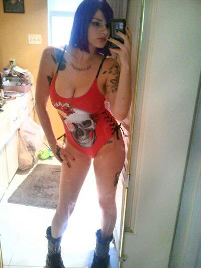 Anonymous in a bikini