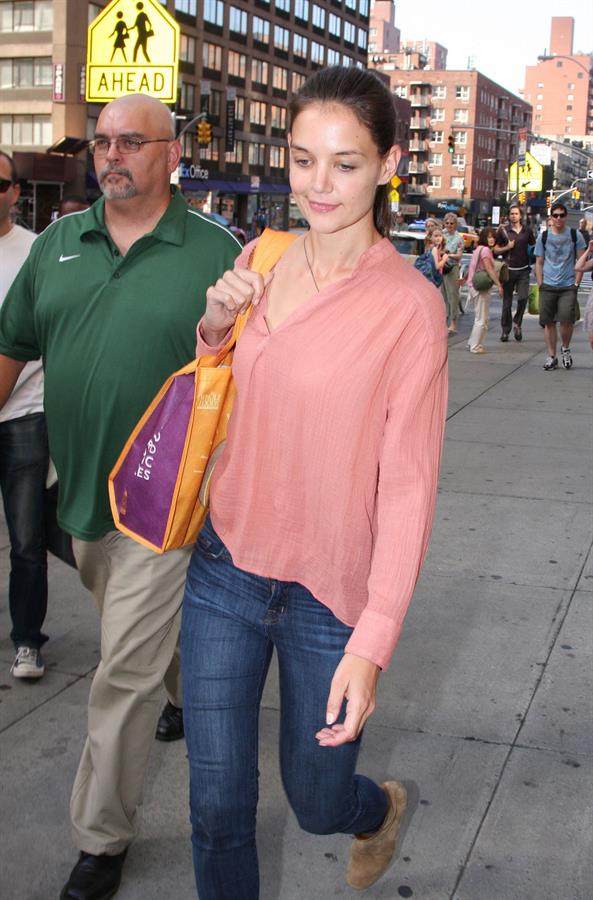 Katie Holmes in New York - July 6, 2012