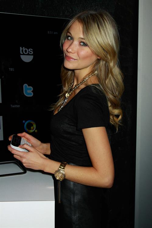Katrina Bowden Sony and Google unveil the worlds first Internet Television at ESpace on October 12, 2010 