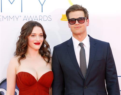 Kat Dennings - 64th Primetime Emmys Nokia Theatre LA Sept 23, 2012