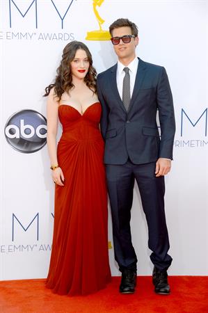 Kat Dennings - 64th Primetime Emmys Nokia Theatre LA Sept 23, 2012