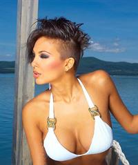 Nikoleta Lozanova in a bikini