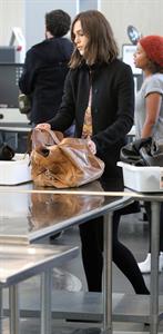 Keira Knightley At LAX Airport - November 10, 2012