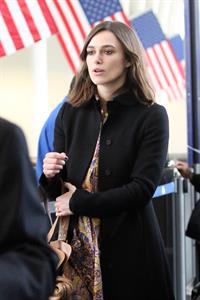Keira Knightley At LAX Airport - November 10, 2012