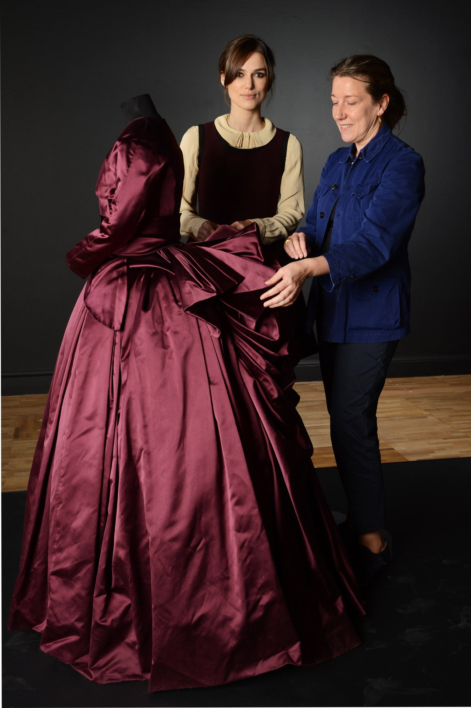 Keira Knightley V&A's Hollywood Costume Ehibition Photocall in London - October 9, 2012 