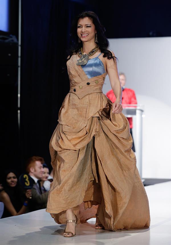 Kelly Hu 2013 From Scotland With Love Charity Fashion Show (April 8, 2013) 