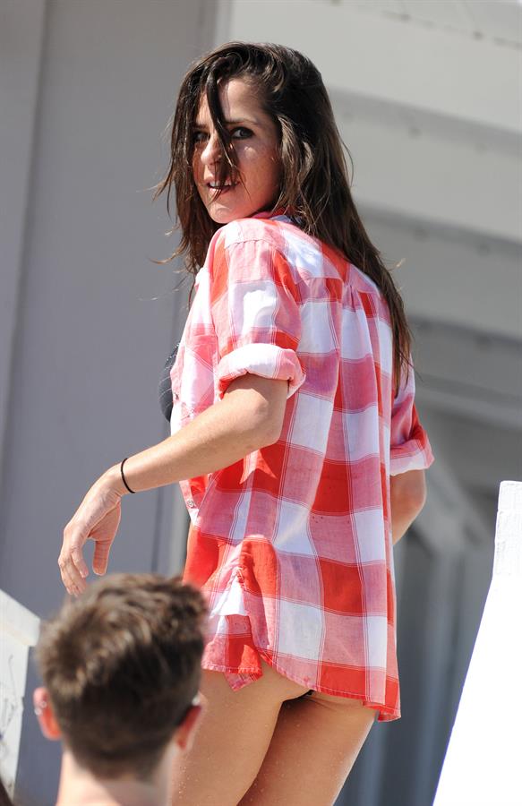 Kelly Monaco during the Dancing With The Stars Beach Party in Malibu, USA on July 28, 2012