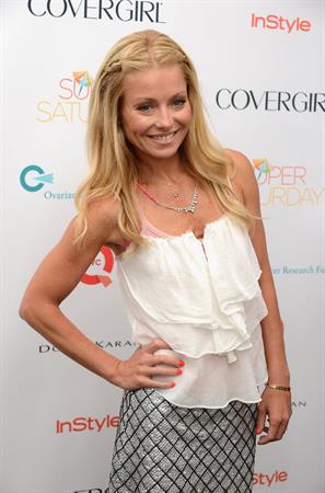 Kelly Ripa - OCRF's 15th annual Super Saturday -- Water Mill, Jul. 28, 2012