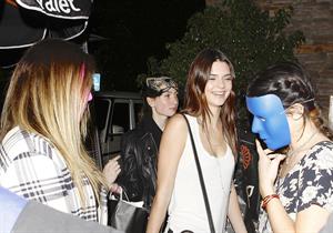 Kendall Jenner – birthday party departures 11/3/13  